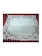 VS Home Checkered Knitted Set 4pcs White