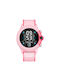 Wonlex Kinder Smartwatch mit Kautschuk/Plastik Armband Rosa