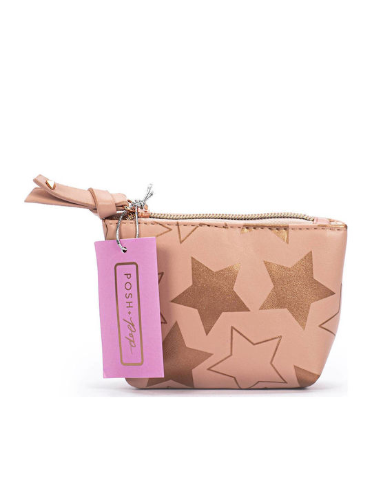 Tri-Coastal Design Glam Asterii Portofel Pentru Copii Cu Fermoar Roz