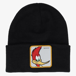 Capslab Beanie Unisex Beanie Gestrickt in Schwarz Farbe