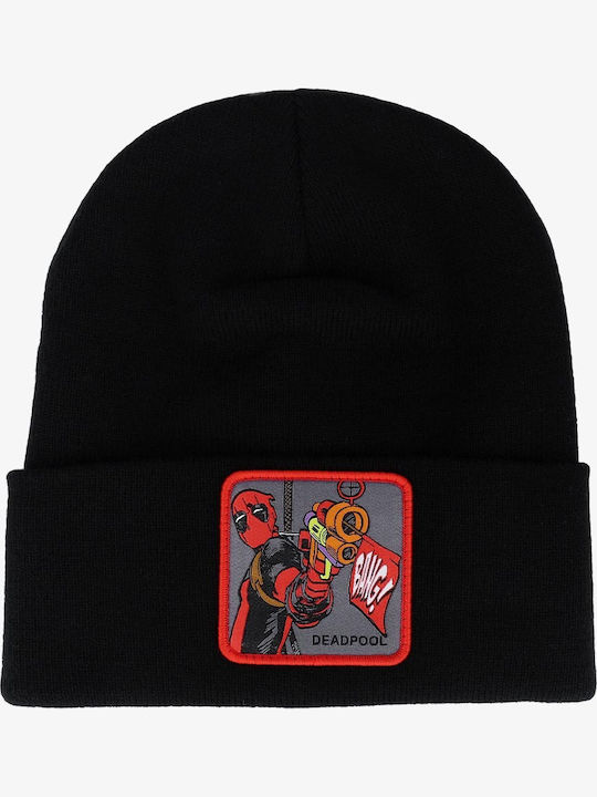 Beanie Unisex Beanie Knitted in Black color
