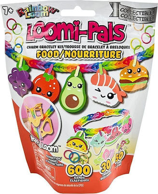 Rainbow Loom Jewelry Loomi-pals Food Bracelet