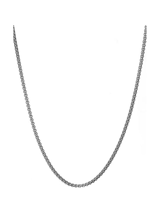 Art Collection Chain Neck made of Steel Length 60cm