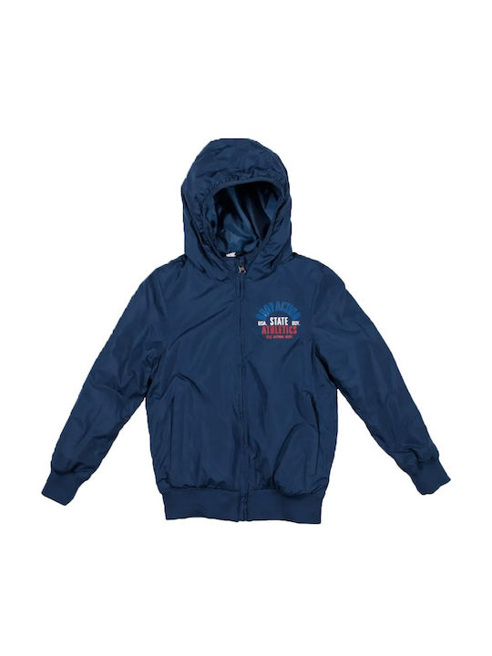 Body Action Kinder Sportjacke mit Futter & Kapu...