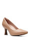 Beige Medium Heels