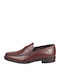 7625 Men's Leather Loafers Brown