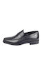 7625 Men's Leather Loafers Black