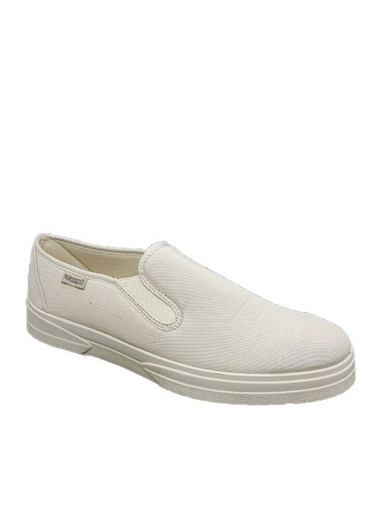 Maranello Stoff Herren Slip-Ons Gray