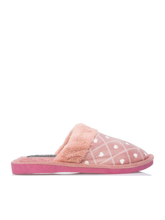 Tsoukalas Winter Damen Hausschuhe Rosa