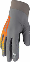Thor Agile Μotocross Gloves Gray