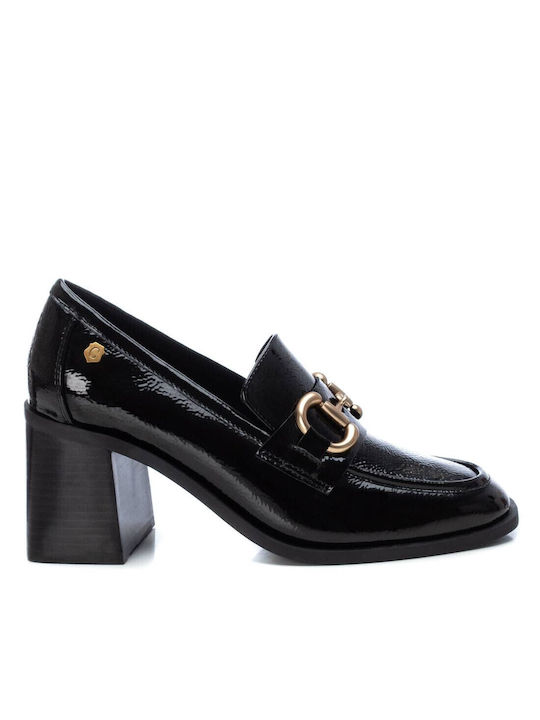 Carmela Footwear Patent Leather Black Medium Heels