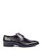 Leder Herren Oxfords Schwarz
