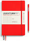 Leuchtturm1917 Carnet 123 Foi A5 cu Puncte Roșu