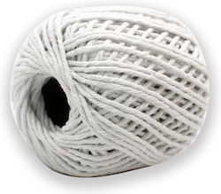 Tpster Κορδόνι Βαμβακερό Λευκό 1.5mm x 35m