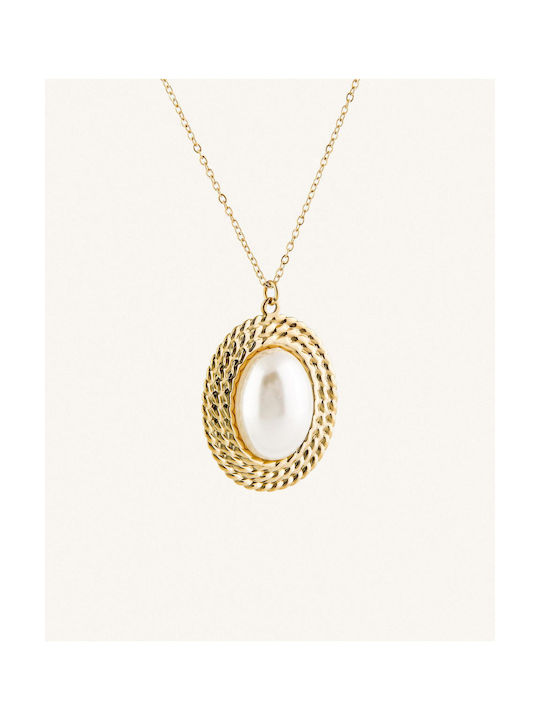 StanStefan Necklace from Gold 14K with Pearls