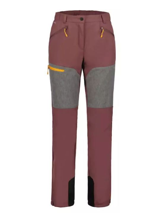 Icepeak Long Pantaloni Hiking Red