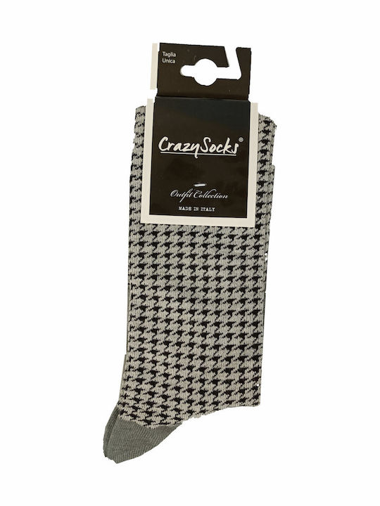Crazy Socks Чорапи Сиви 1Пакет