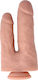 Virgite Glass Dildo With Suction Cup 22cm