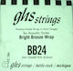 GHS Strings Μονή Bronze Χορδή 24" για Ακουστική...