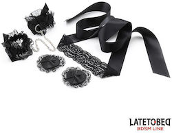 LateToBed BDSM Kit in Black Color