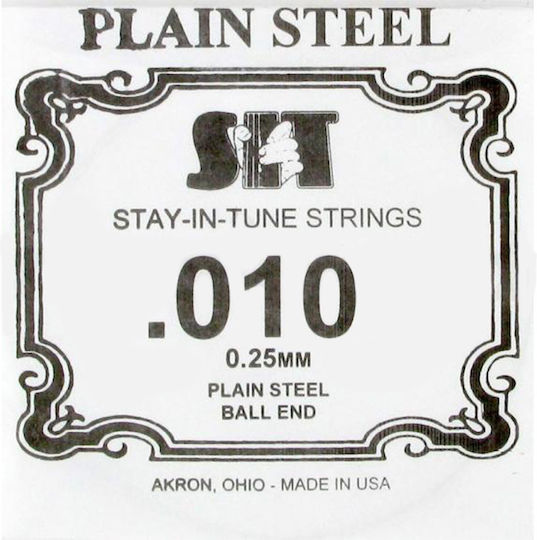Sit Single Steel Electric Guitar String 10