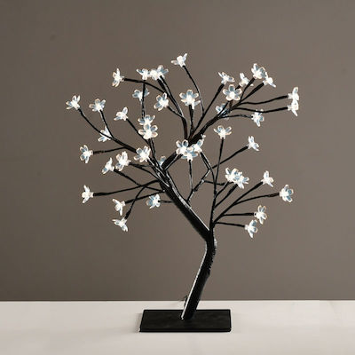 Aca Christmas Decorative Illuminated Tree Natural Appearance IP20 White