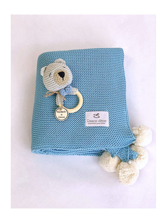 Raison D' Etre Blanket Nursery Swaddling Blanke...