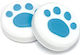 Cat Paw Thumb Grips για Switch White/Blue