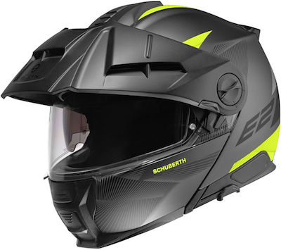 Schuberth E2 Defender Flip-Up Helmet with Sun Visor ECE 22.06