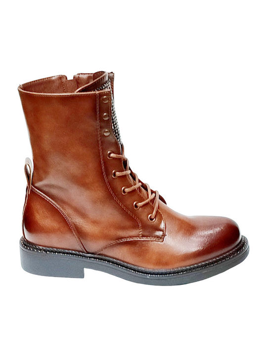 Dame Rose Stiefeletten Braun