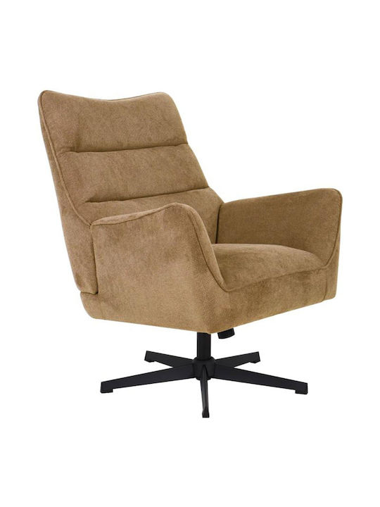 Gemma Bergère Swivel Yellow 78x78x101cm