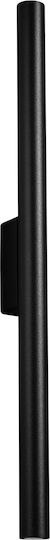 Sollux Klassisch Leuchte Wand mit Fassung G9 Schwarz 51.5x9.5x7.5cm