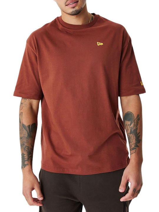 New Era Men's Short Sleeve T-shirt Brown