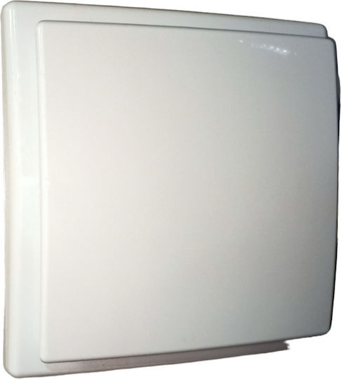 Mmotors Επιτοίχιος Εξαεριστήρας Μπάνιου 100mm Λευκός