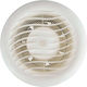 Mmotors Wall Mounted Bathroom Ventilator 100mm White