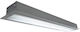 KT Lighting Χωνευτό Φωτιστικό Φθορίου Οροφής 28W Σχήματος T5 για Ντουί G5 Μ120εκ.