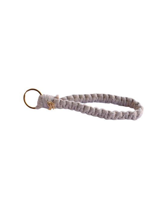 Philio Handmade Keychain Charm Beige