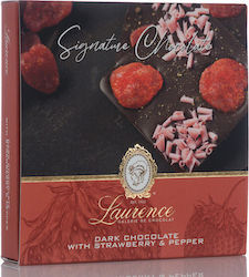 Laurence - Galerie de Chocolat Signature Chocolate Dark Strawberry 100gr