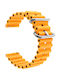 KOSTELO Rubber Strap Orange 20мм
