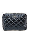 Damen Necessaire in Schwarz Farbe 23cm