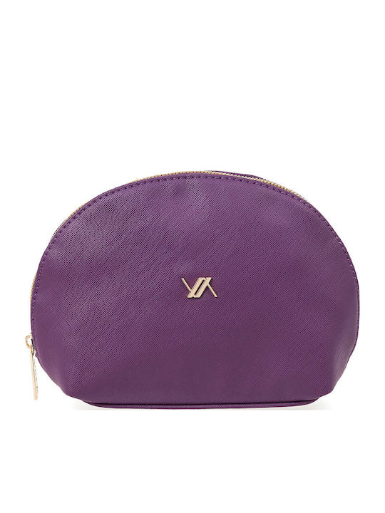 Verde Toiletry Bag in Purple color 23cm