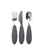 Bibs Baby Cutlery Set made of Metal for 12+ mon...