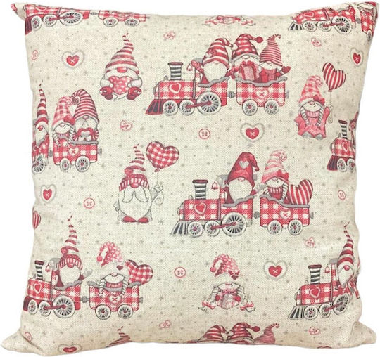Decotelia Perna Decorativă de Crăciun Pătrat Multicolor 45x45buc