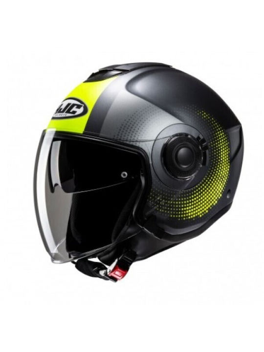 HJC I40N Pyle Jet Helmet with Sun Visor ECE 22.06 MC3HSF