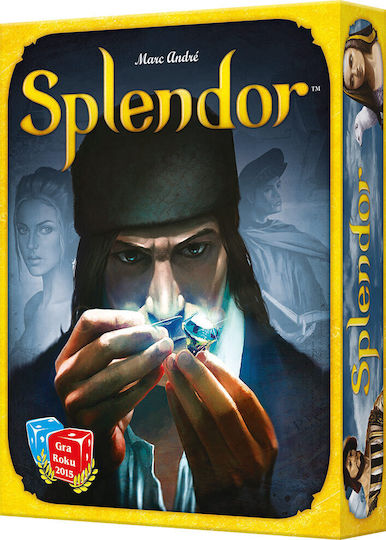 Board Game Splendor (pl) for 2-4 Players 10+ Years Old (PL) Rebel Games