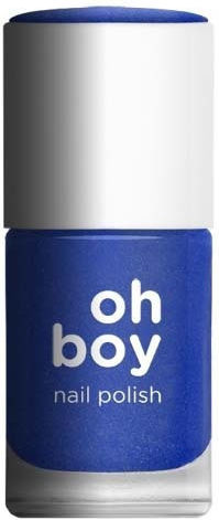 OhBoy Nail Polish BLUE BRIGHT METALLIC