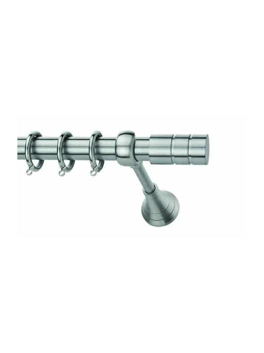 Enis by Domus Металик Корниз Райе Φ25мм 160бр Nickel-Matt
