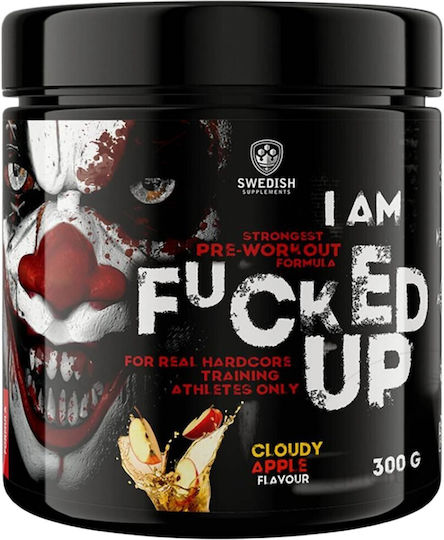Swedish Supplements I Am F#cked Up Joker Edition Besondere Nahrungsergänzungsmittel Pre-Workout 300gr Apfel
