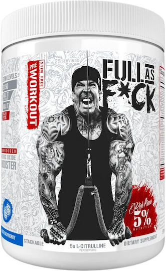 Rich Piana 5% Nutrition Rich Piana Full As F*ck Supliment Pre-Antrenament 350gr Beach Blast