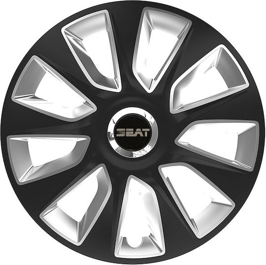 Versaco Set Capace De Roți Auto Stratos Rc Compatibilitate Scaun 4 Bucăți 16 Negru